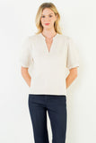 THML Alyssa Soft Suede Top