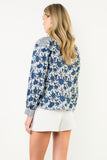 Jayce Long Sleeve Print THML Top