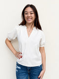 THML Alyssa Soft Suede Top