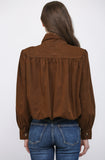 Karla High Stand Collar Bomber FATE Jacket
