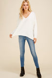 Isa Soft V Neck Knit PINCH Sweater