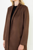 THML Louisa Long Suede Coat