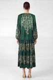 Trisha Floral Print Long Sleeve Current Air Blouse