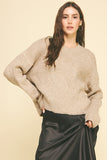 Tracie Dimond Texture Knit PINCH Sweater