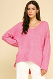 Katie Soft V Neck Knit PINCH Sweater