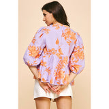 Beverly Tiered Pinch Blouse