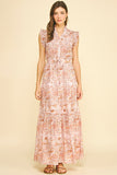 PINCH Devyn Seashell Print Maxi Dress