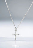 Hannah CZ Cross Necklace