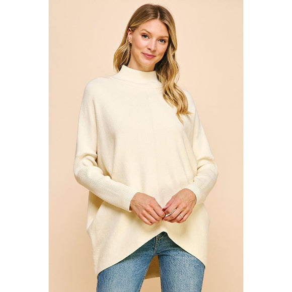 Adina Turtle Neck Long Sleeve PINCH Sweater