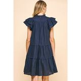 Mariana Scrunch Neck Mini PINCH Dress