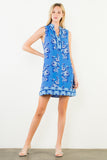 THML Jordan Sleeveless Floral Print Dress