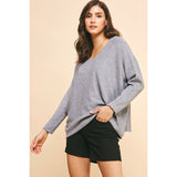 Isabelle Soft V Neck Knit PINCH Sweater