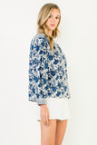 Jayce Long Sleeve Print THML Top