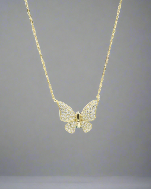 Brooke Butterfly Necklace