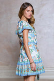 Lucia Tiered Mini Current Air Dress