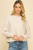 Sloane Dolman Sleeves PINCH Sweater Top