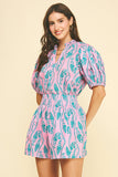 PINCH Nelly Botanical Print Blouse Top