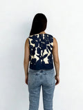 PINCH Iliana Floral Sleeveless Crop Top
