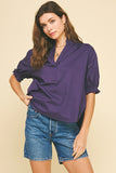 PINCH Paulina Ballon Sleeve Blouse Top