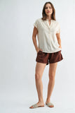 Colette Linen Blend Dolman FUN2FUN Blouse