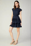 Amy Navy Current Air Mini Dress