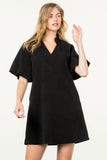 Ellie Puff Sleeve Corduroy THML Dress SALE