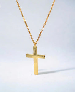 Bernice Large Cross Necklace