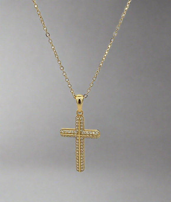 Cristy Cross Necklace