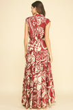 PINCH Ruth Floral Tiered Maxi Dress