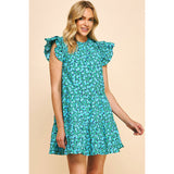 Isla Floral Print Tiered Mini PINCH Dress SALE