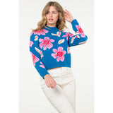 Robin Flower Knit THML Sweater