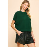 Stacy Dropped Shoulder Sweater PINCH Top