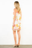 THML Annie Sleeveless Floral Patter Dress