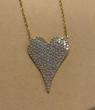 Kristen Large Heart Necklace