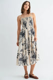Jovie Floral Midi FUN2FUN Dress