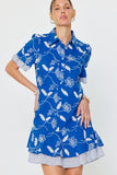 Ilena Floral Embroidered Mini Current Air Dress