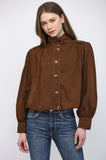 Karla High Stand Collar Bomber FATE Jacket