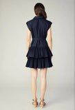 Amy Navy Current Air Mini Dress