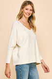 Kyla Soft V Neck Knit PINCH Sweater