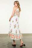 Magaly Floral Halter Maxi THML Dress