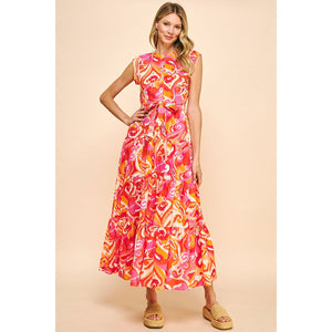 Jeanne Sleeveless Tiered Maxi PINCH Dress SALE