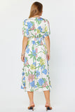Willa Floral Print Midi Current Air Dress