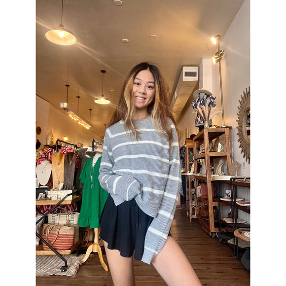 Rosalinda Grey Lovestitch Sweater