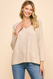 Margaret Soft V Neck Knit PINCH Sweater
