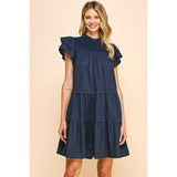 Mariana Scrunch Neck Mini PINCH Dress