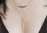 Alana Gold Icicle Pendant Chain Necklace