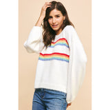 Taylor Rainbow Stripe PINCH Sweater