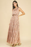 Kayla Print Tiered Maxi PINCH Dress