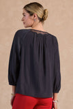 Tanya Round Neck Current Air Blouse