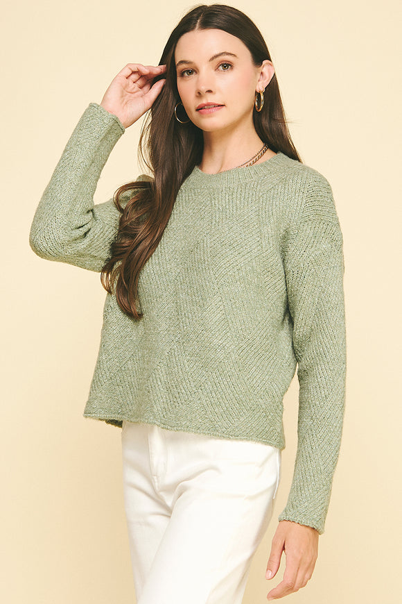 Maritza Dimond Texture Knit PINCH Sweater